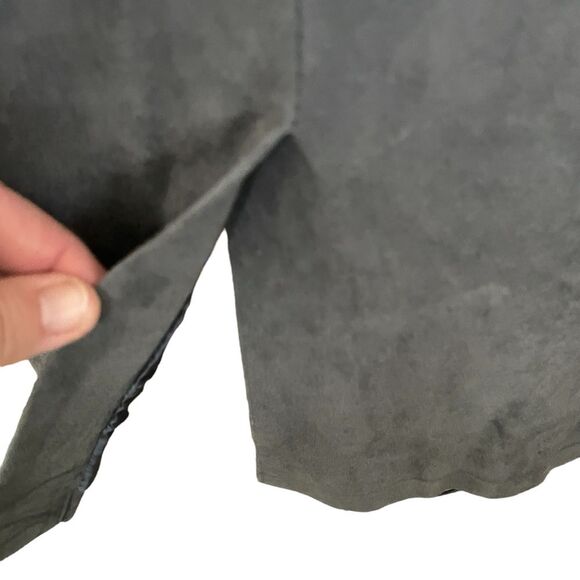 Vintage Christian Dior Gray Suede Jacket Lined Blazer Sports Coat Men's 44S - Picture 6 of 16